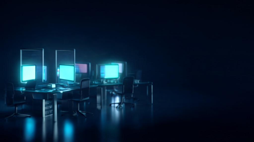 办公场景示意